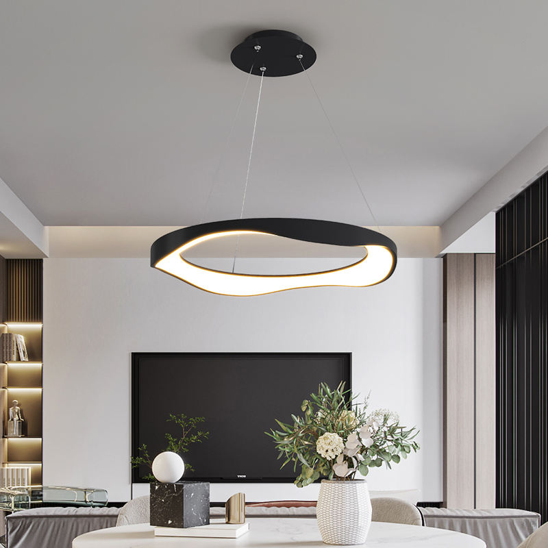 Creme Chandelier Galileo Lights