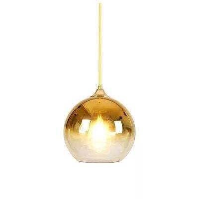 Glass Ball Single Head Chandelier Pendant Light Galileo Lights