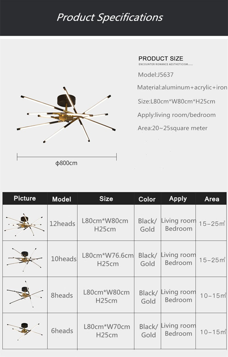 Modern LED Dimmable Ceiling Light Dimmable Ceiling Light Galileo Lights