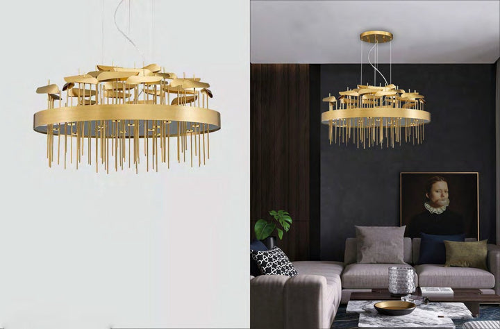 Dorado - Radial Chandelier Galileo Lights