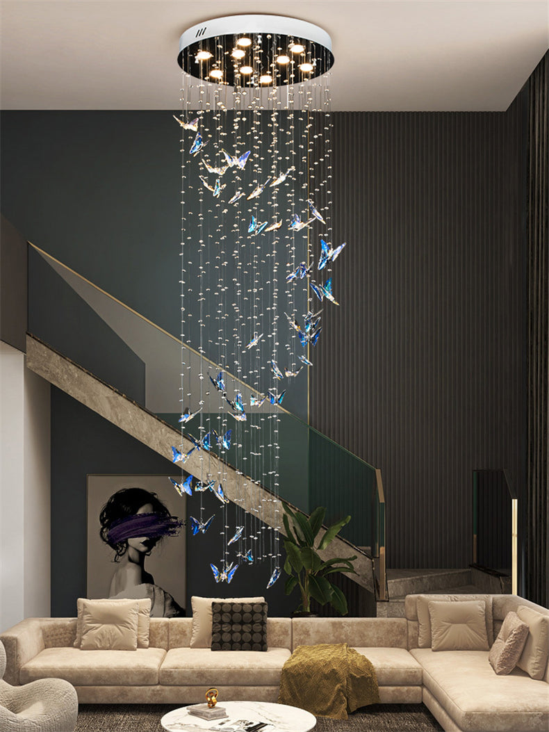 Nessa D80*H130cm Chandelier Galileo Lights