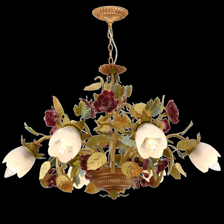 Amour 6 Heads Chandelier Galileo Lights