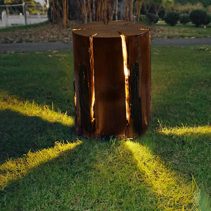 Tree Stump Lamp Outdoor Light Galileo Lights