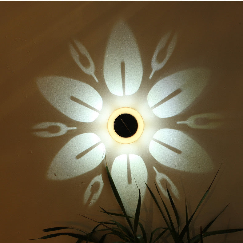 Garden Landscape Decoration Solar Outdoor Flower Pattern Lamp Outdoor Light Galileo Lights