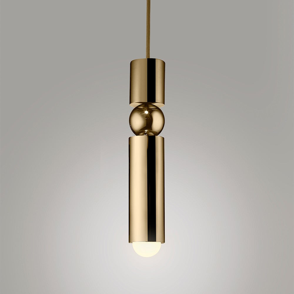 Brass Nordic Pendant Light Golden Pendant Light Galileo Lights