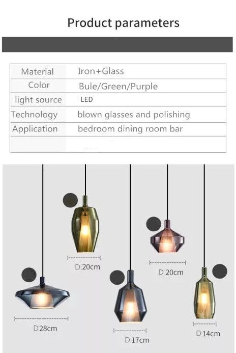Stained Glass Bottle Pendant Lights Pendant Light Galileo Lights