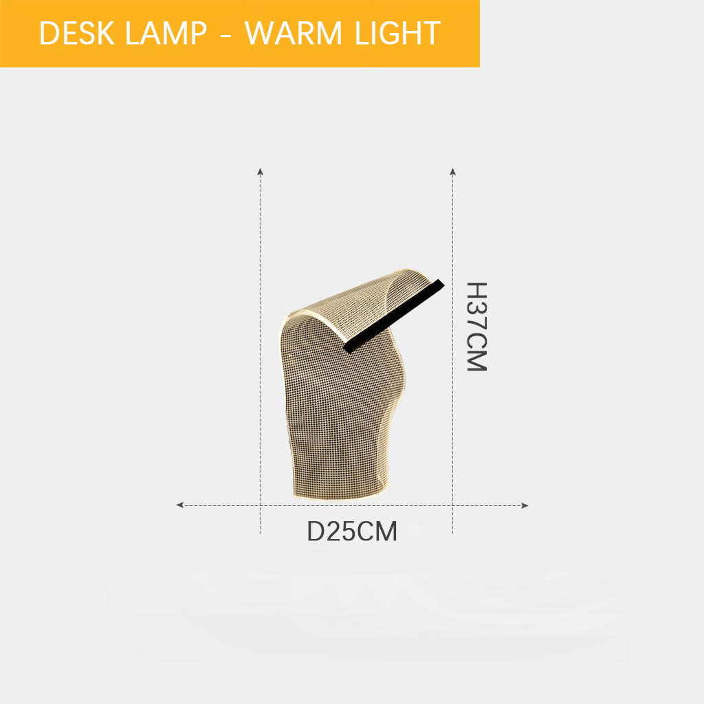 Flame Table Lamp D25*H37cm 10W White Desk Lamp Galileo Lights