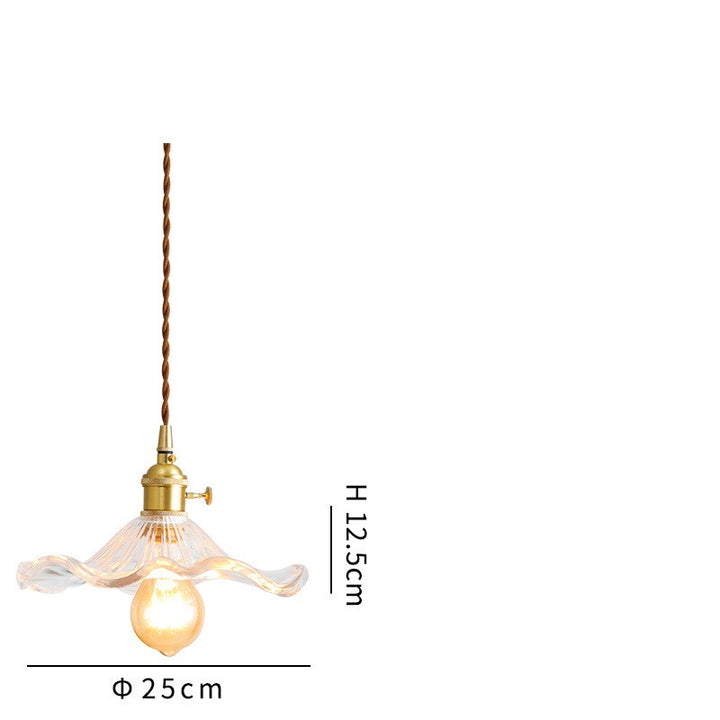 Brass Nordic Japanese Glass Pendant Light Pendant Light Galileo Lights