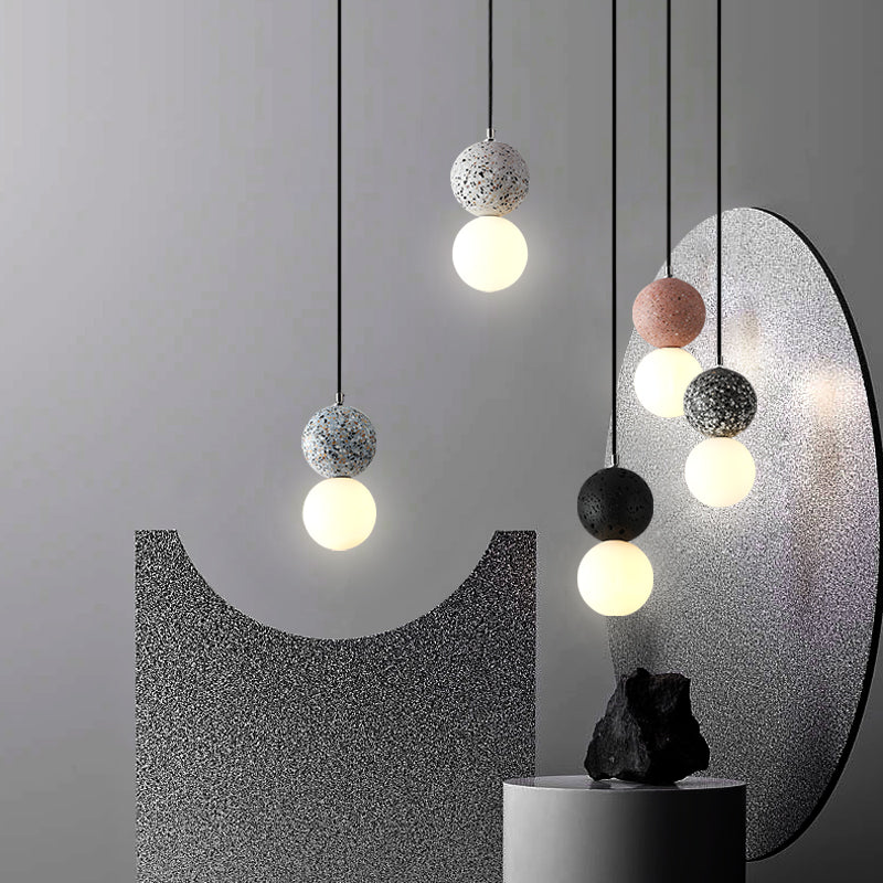 Terrazzo Ball Pendant Light Pendant Light Galileo Lights